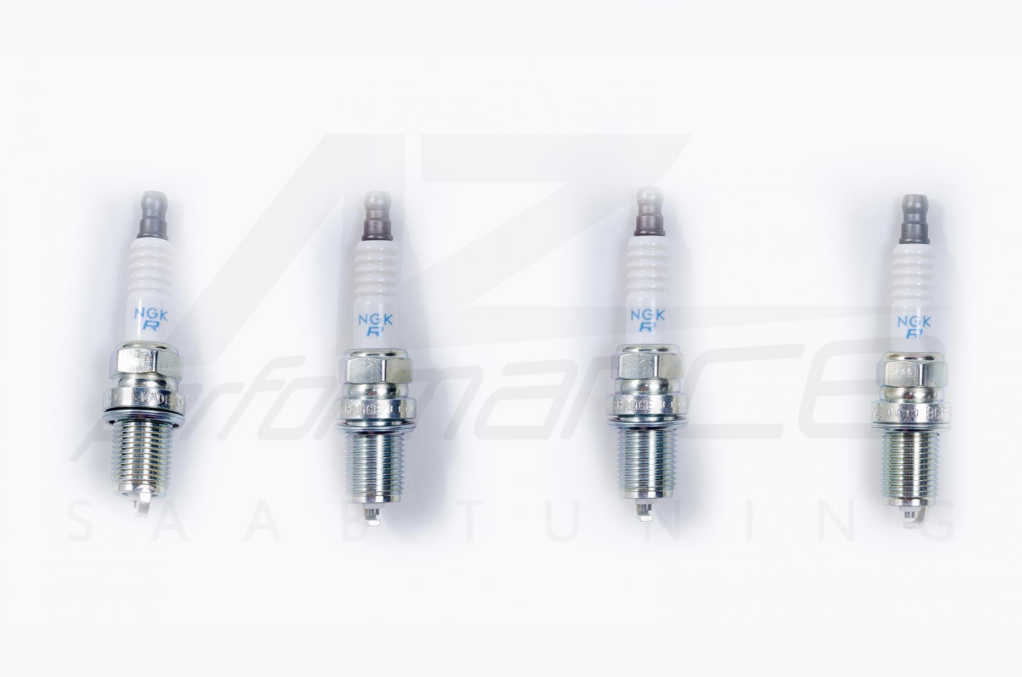 NGK PFR6H-10 OEM Spark Plug kit SAAB 9-3 9-5 Aero Viggen (4pcs)