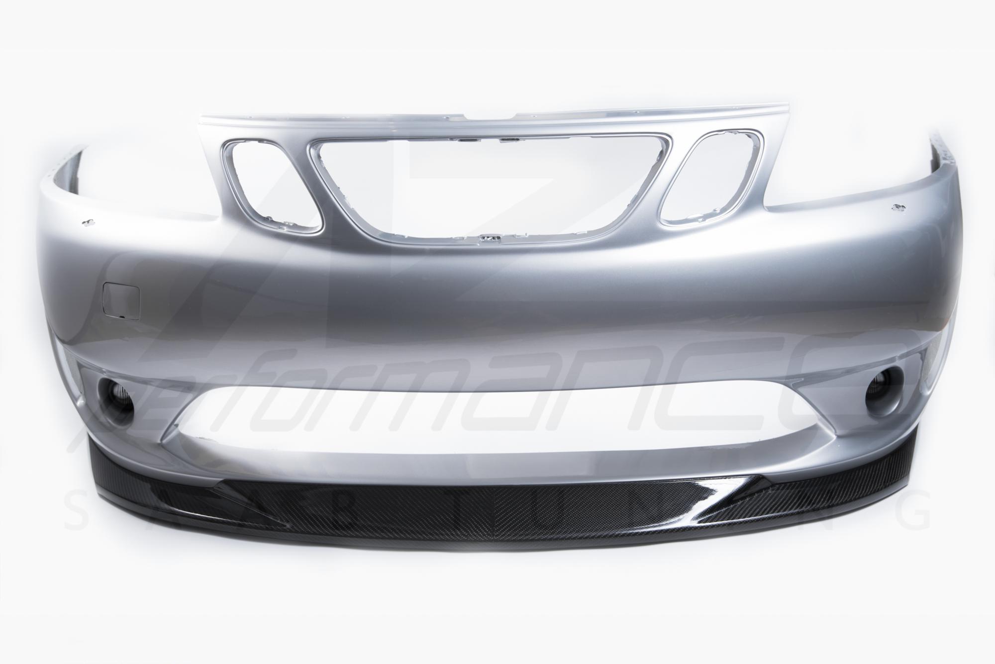 A-Zperformance Front Bumper with Carbon Splitter SAAB 9-3 2003-2007
