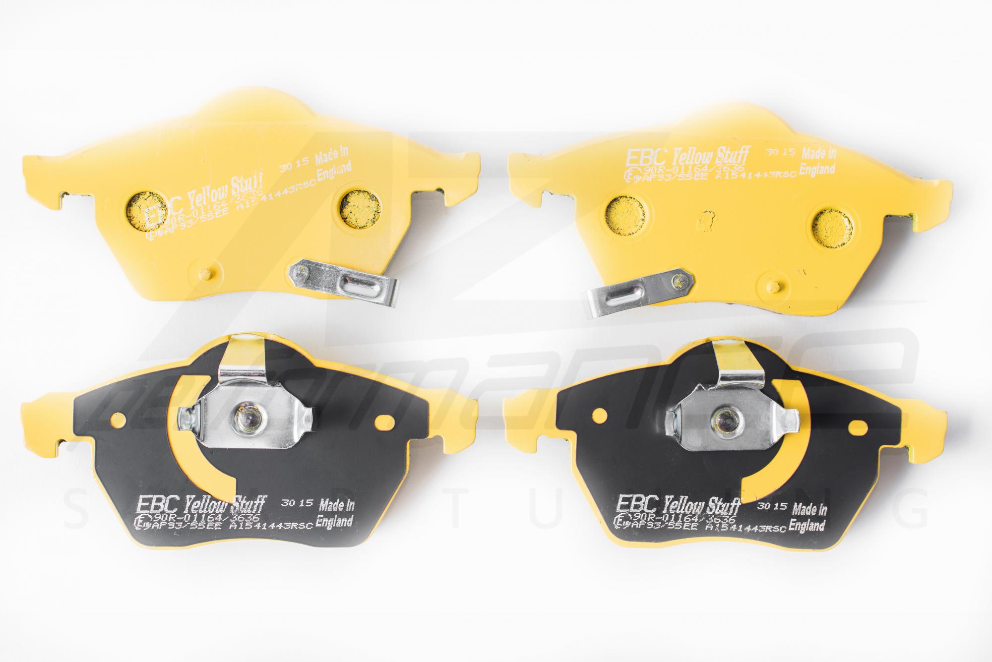 EBC 314 mm Yellowstuff első fékbetét garnitúra SAAB 9-3 2003-2011