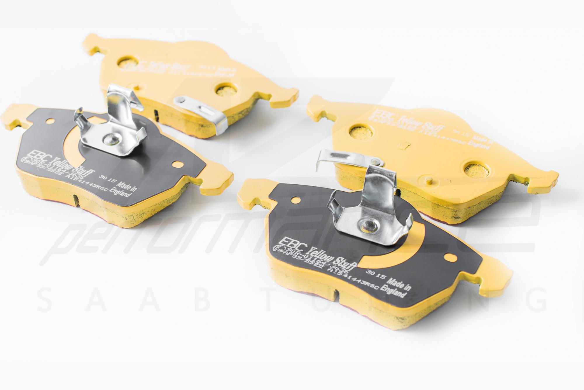 EBC 345 mm Yellowstuff front brake pads SAAB 9-3 2008-2011