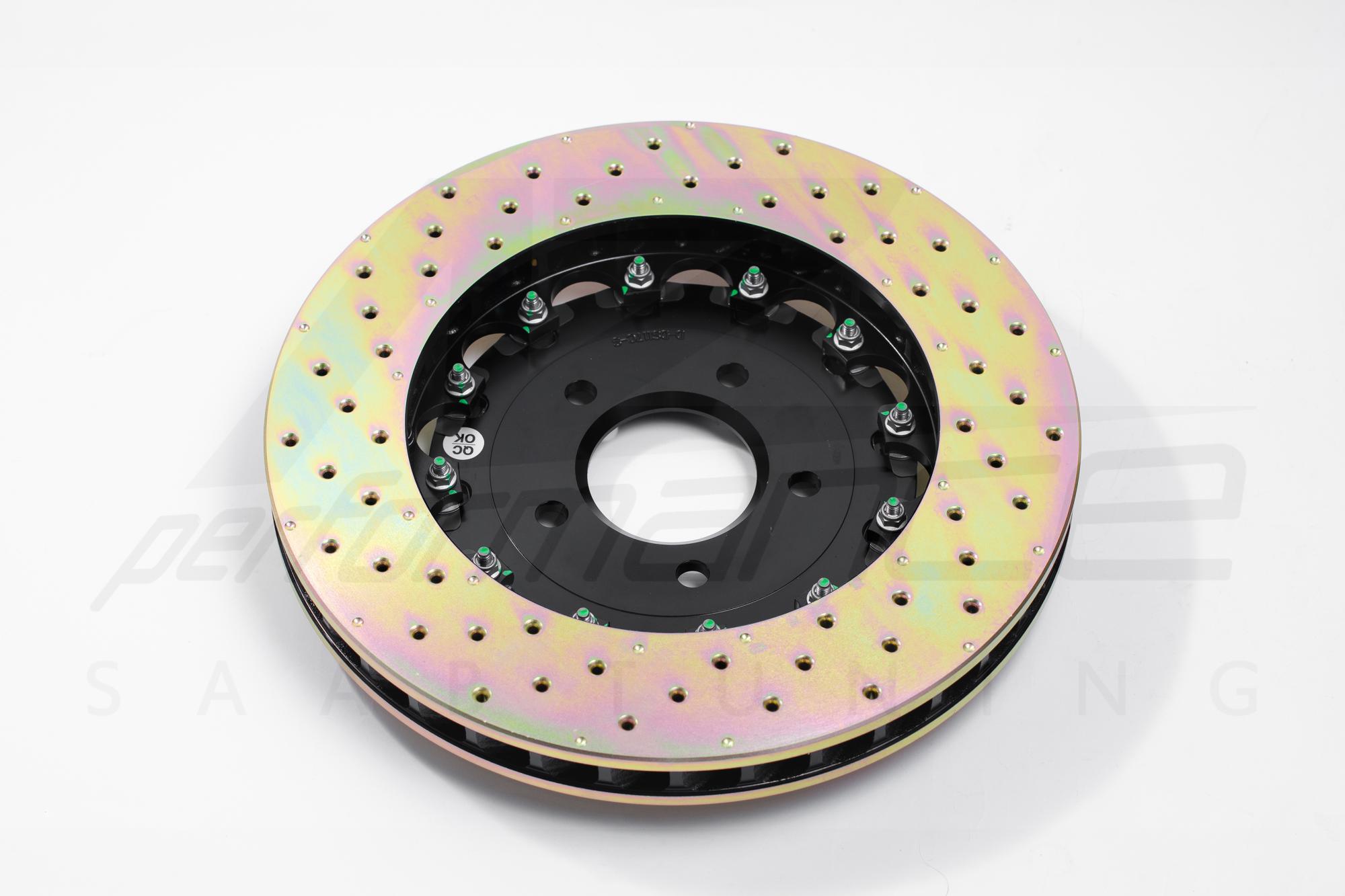 D2 356mm Fixed Disk SPORT 8-pot Caliper Front Brake Kit SAAB 900 9-3 9-5