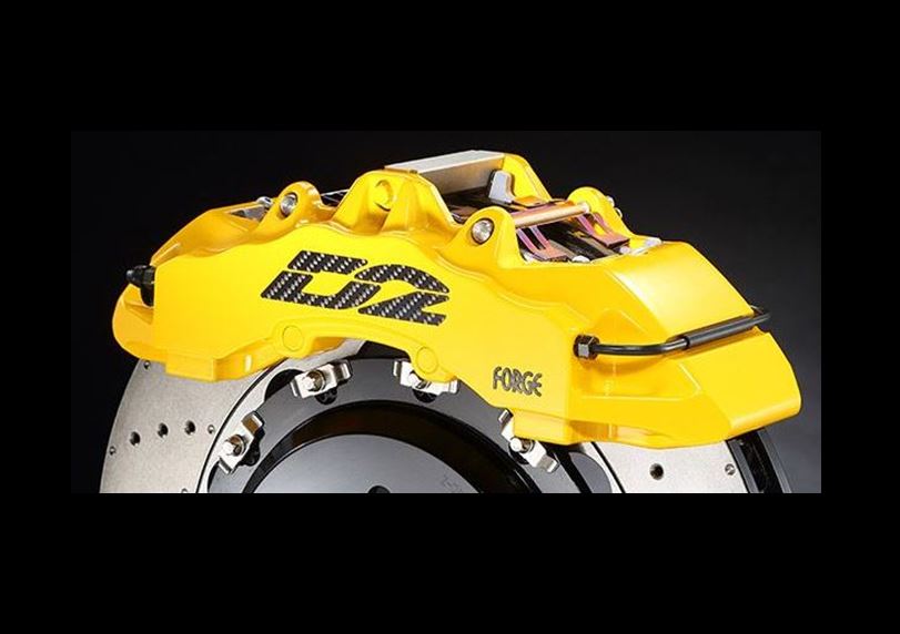 D2 356mm Fixed Disk SPORT 8-pot Caliper Front Brake Kit SAAB 900 9-3 9-5