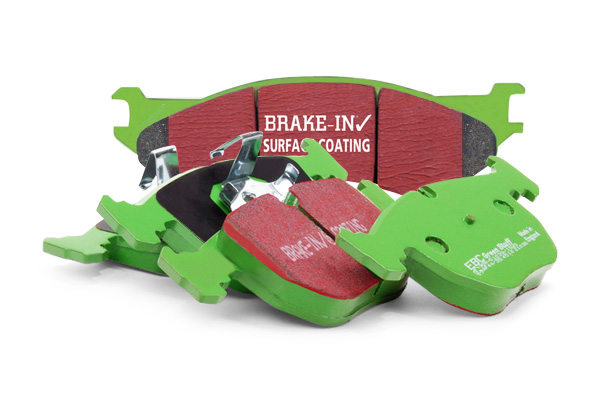 EBC 285 mm Greenstuff front brake pads SAAB 9-3 2003-2011