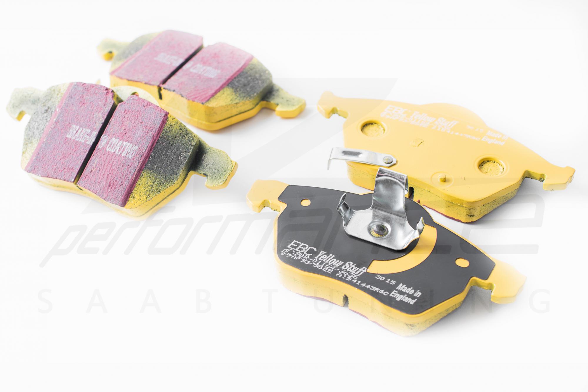EBC 308mm Yellowstuff Front Brake Pads SAAB 9-5 2001-2010
