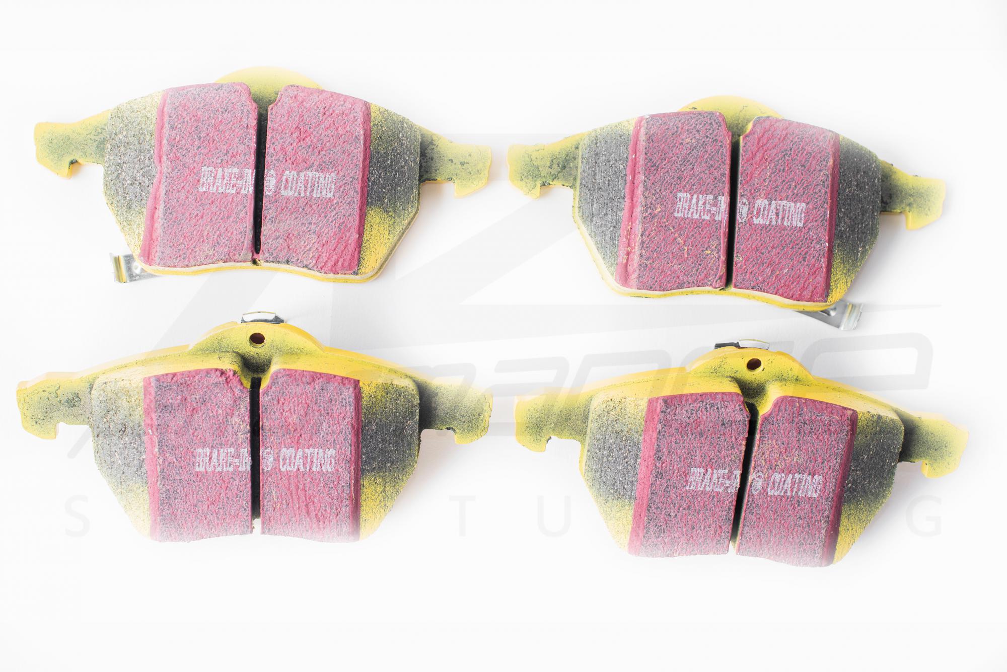 EBC 296mm Yellowstuff első fékbetét garnitúra SAAB 9-5II 2010-2011