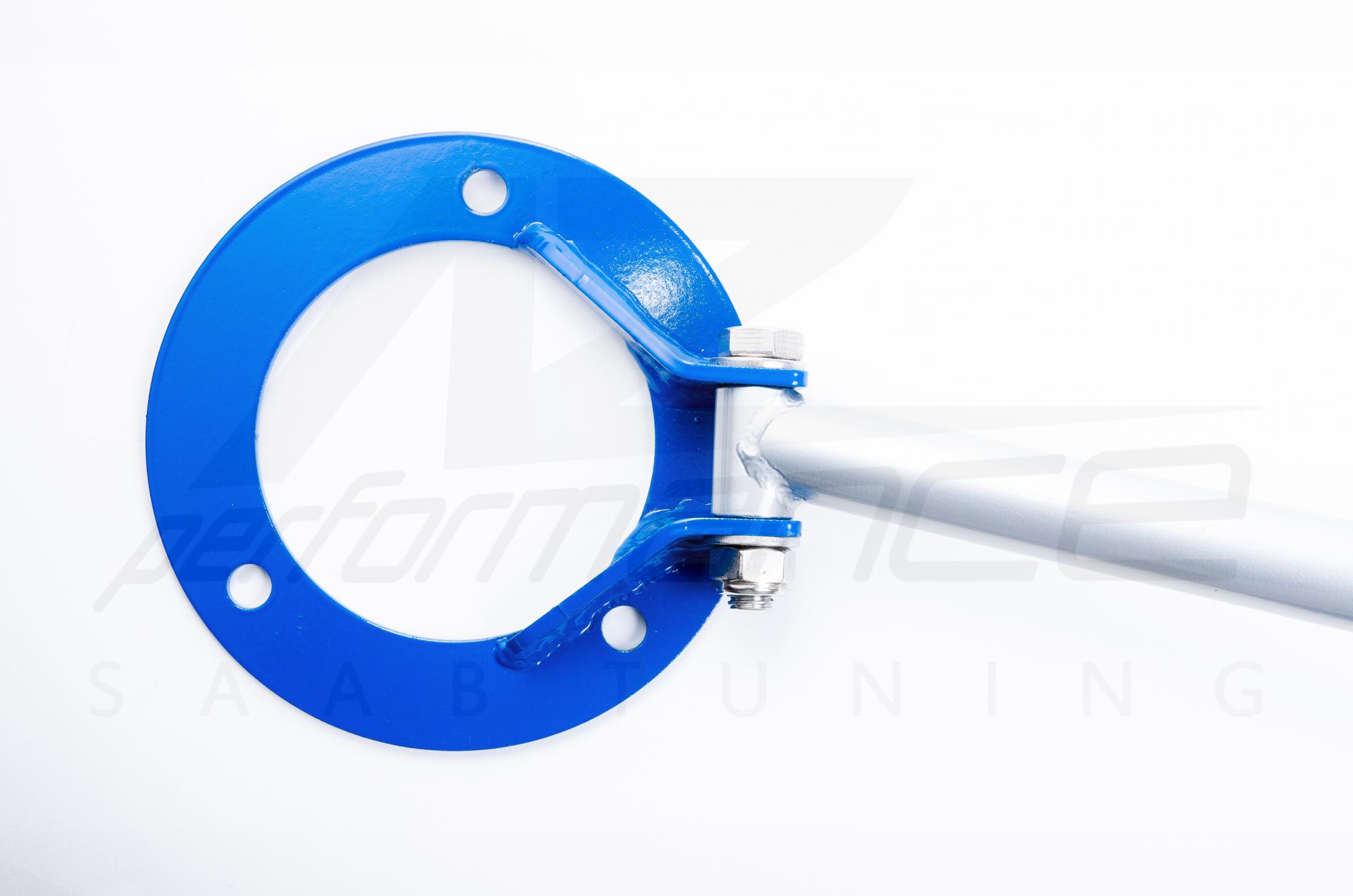 A-Zperformance Strut Brace SAAB 9-3 2003-2012 Silver-Blue 1.0 LHD