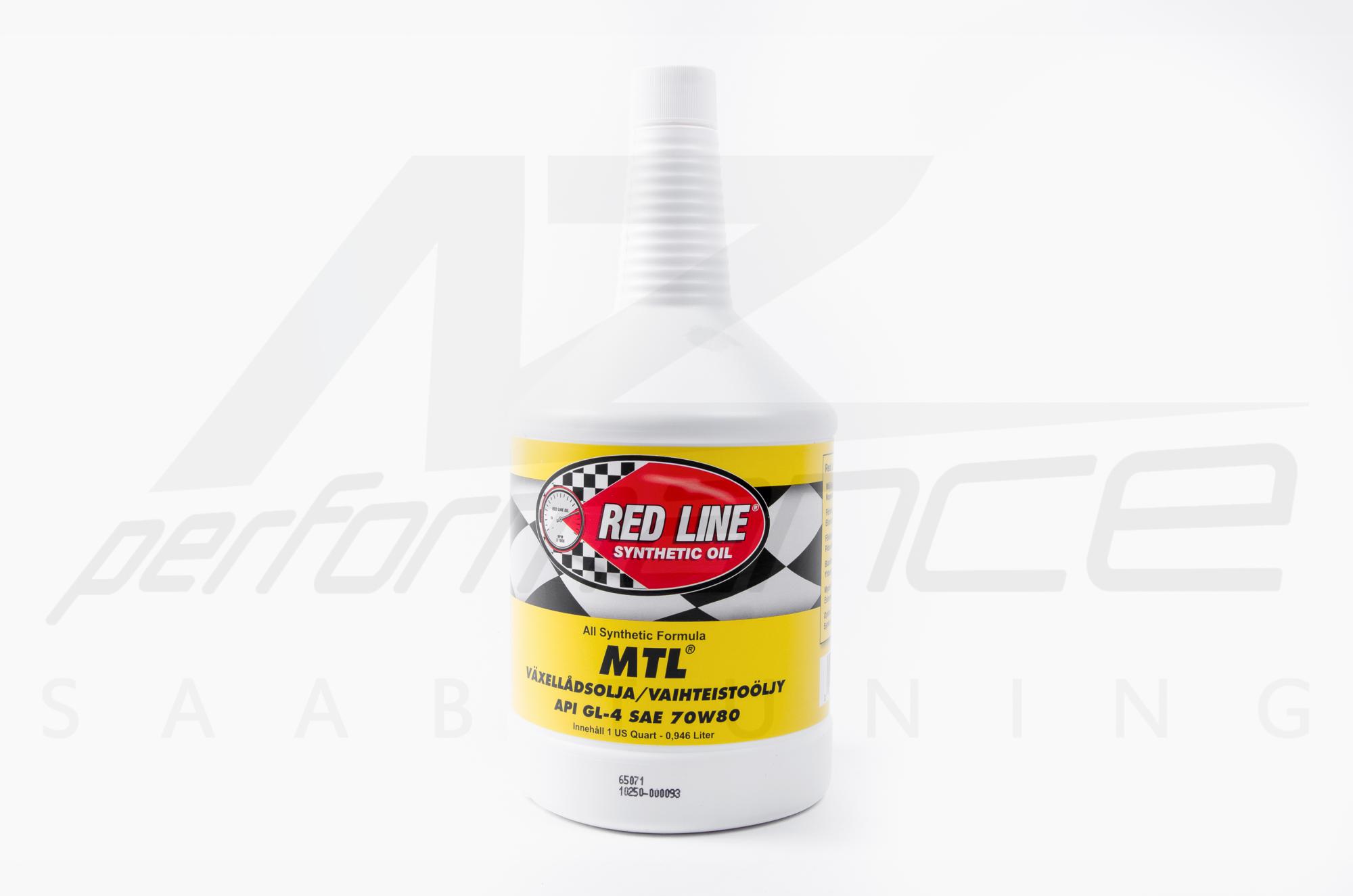 Red Line Manual Transmissions oil MTL for street use 0,95 L