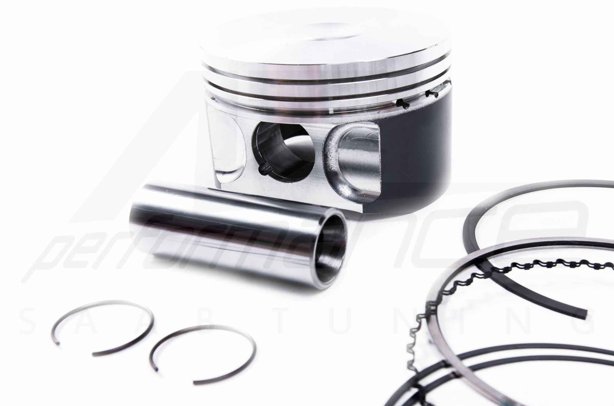 Wössner Forged Piston Kit SAAB 9-3 9-5 2.0T 16V B205 91.00mm