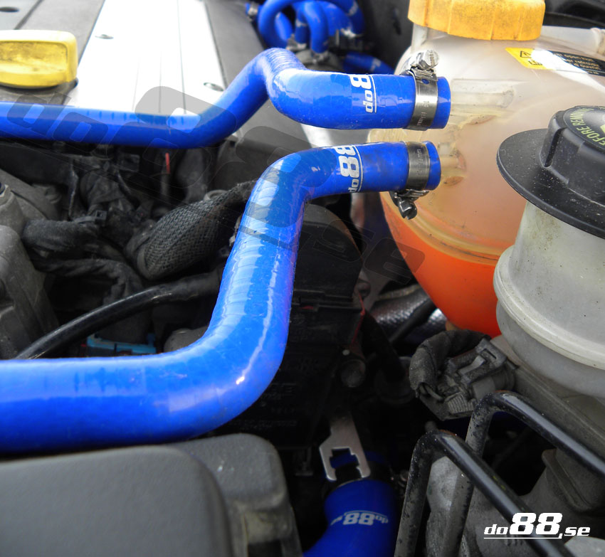 do88 coolant hose kit SAAB 9-3 2003-2009 B207 - Blue