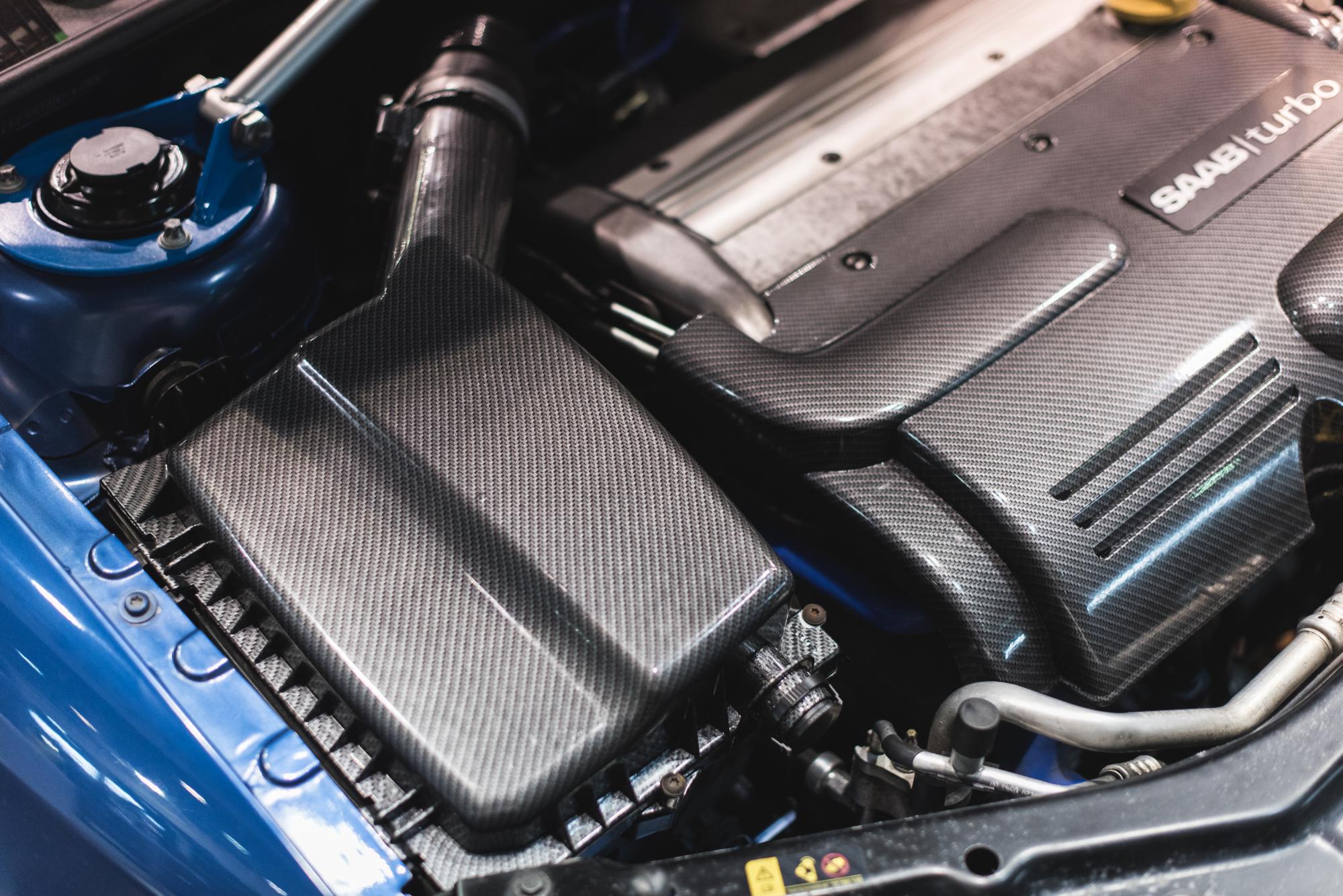 A-Zperformance 2008-2011 Carbon-Silver Engine Kit SAAB 9-3 1.8 2.0 Petrol
