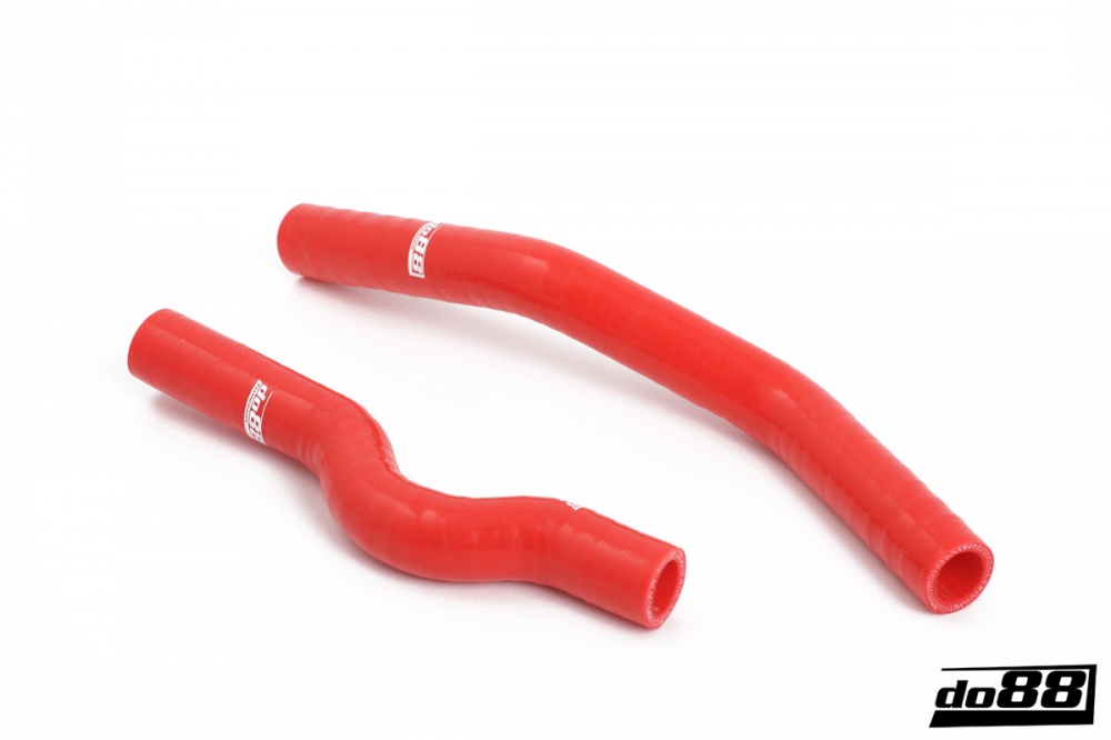 do88 hose kit for oil cooler SAAB 9-3 2007-2012 B207 - Red