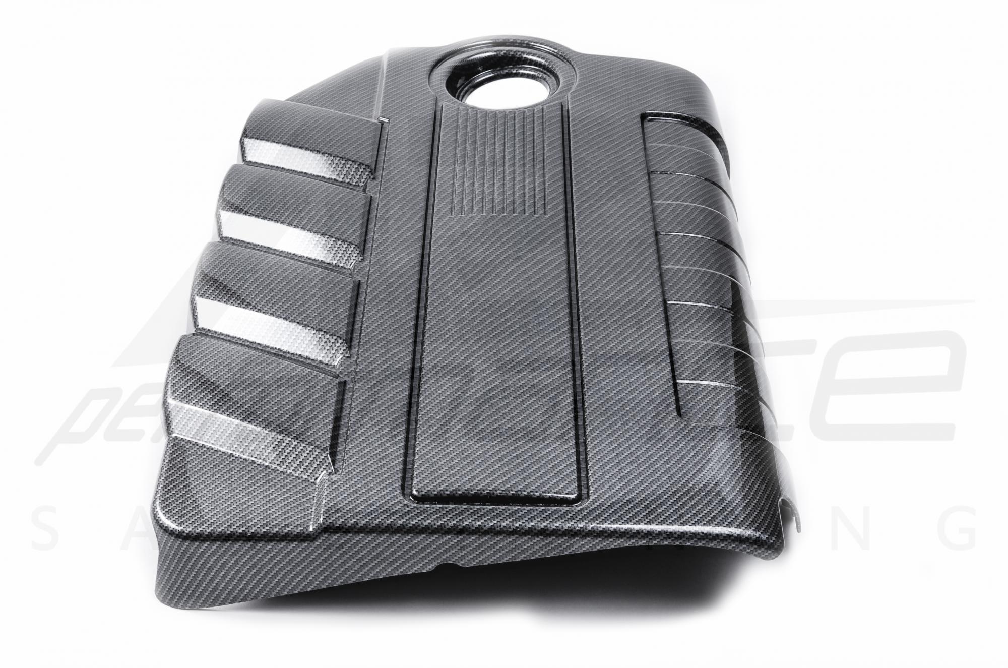 Carbon-Silver Engine Cover SAAB 9-3 OPEL Vectra C TiD