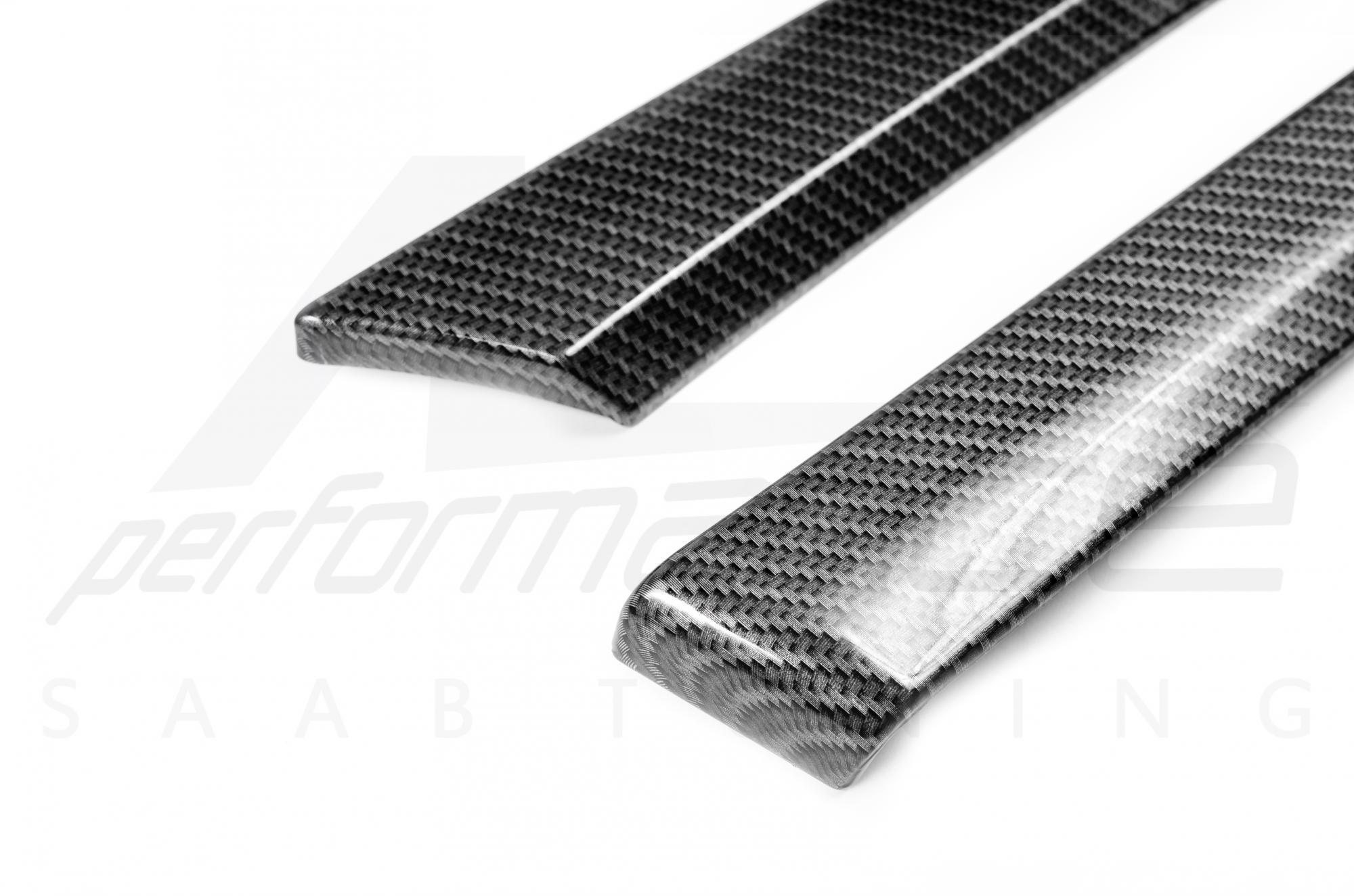 A-Zperformance Carbon-Silver Door Decor Interior Kit SAAB 9-3 2003-2011