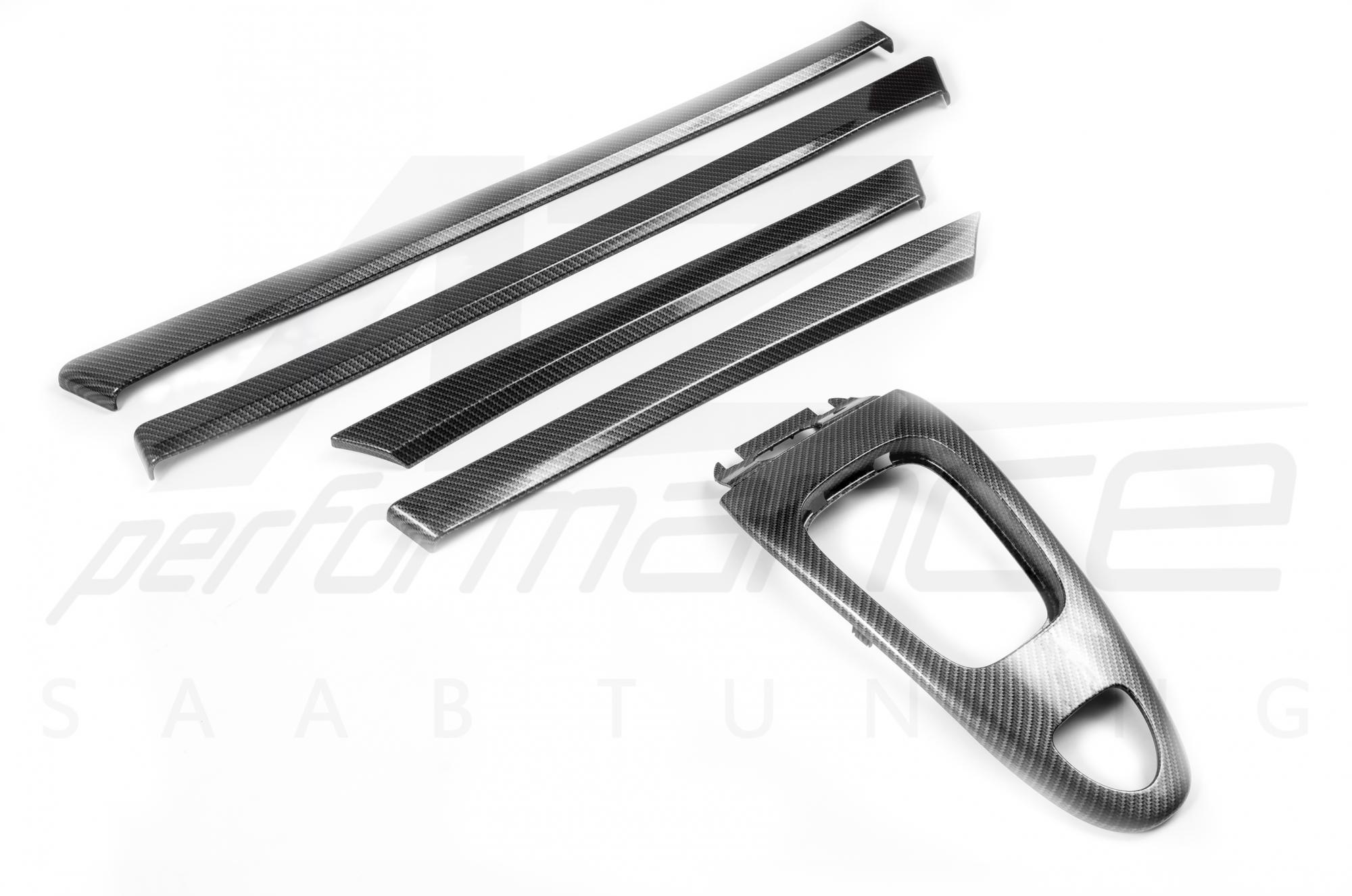 A-Zperformance Carbon-Silver Interior Kit SAAB 9-3 2003-2014