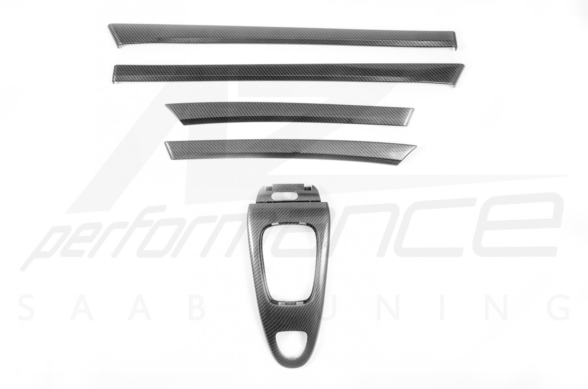 A-Zperformance Carbon-Silver Interior Kit SAAB 9-3 2003-2014