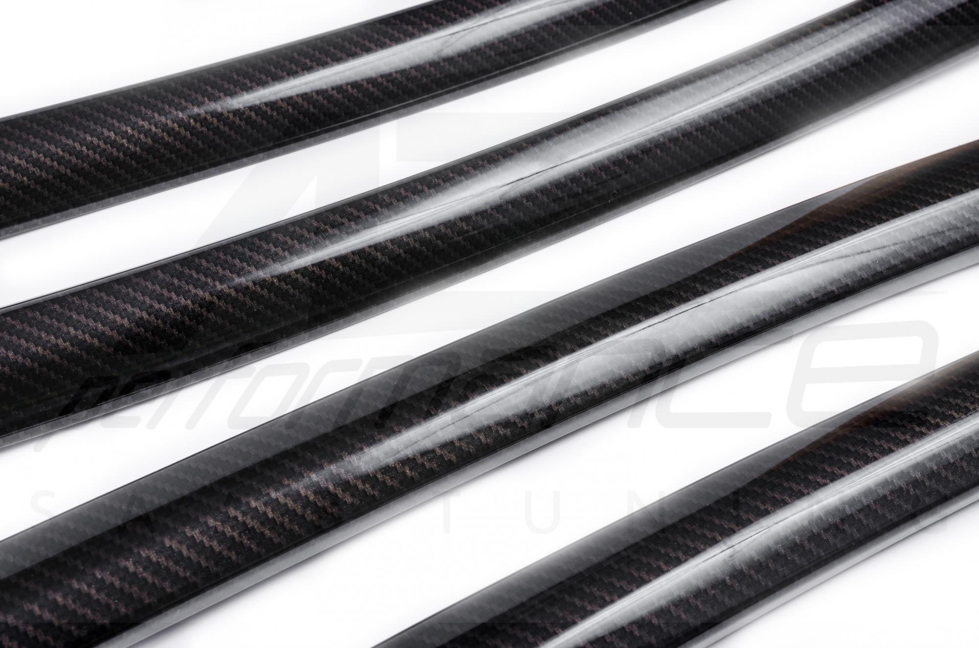 A-Zperformance Carbon-Silver Door Decor Interior Kit SAAB 9-5 2006-2010