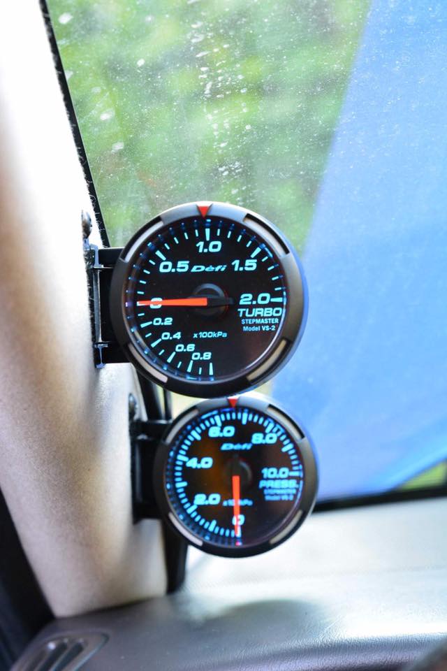 AZperformance DEFI RACER 52 mm Turbo Boost Pressure gauge max. 2.0 bar