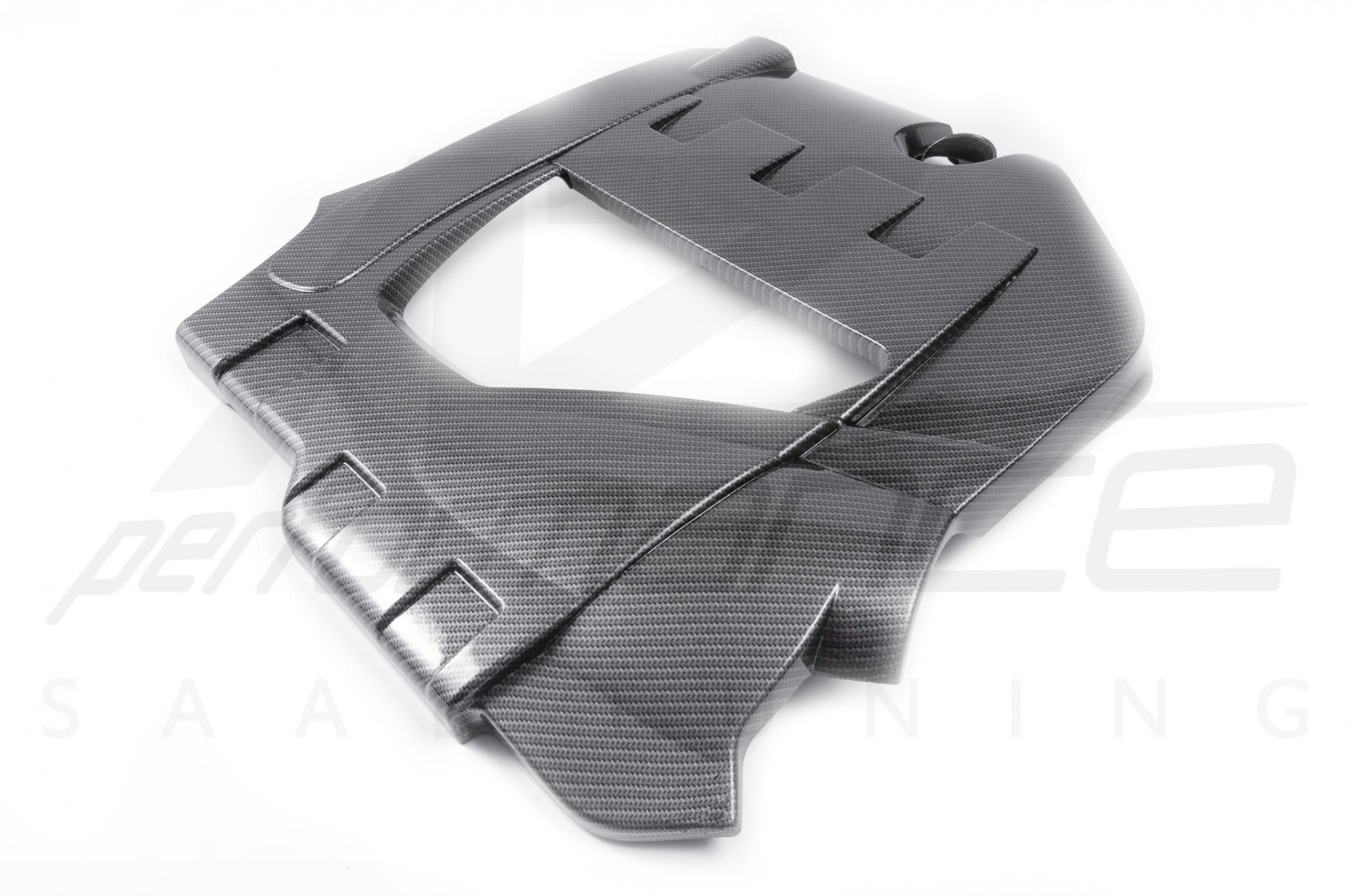 A-Zperformance Carbon-Silver Engine Cover SAAB 9-3 2.8T V6 B284