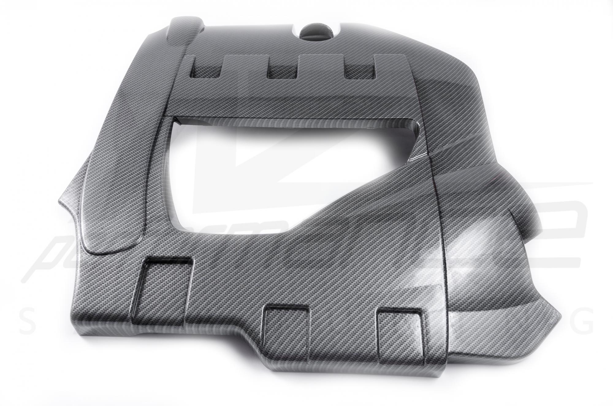A-Zperformance Carbon-Silver Engine Cover SAAB 9-3 2.8T V6 B284