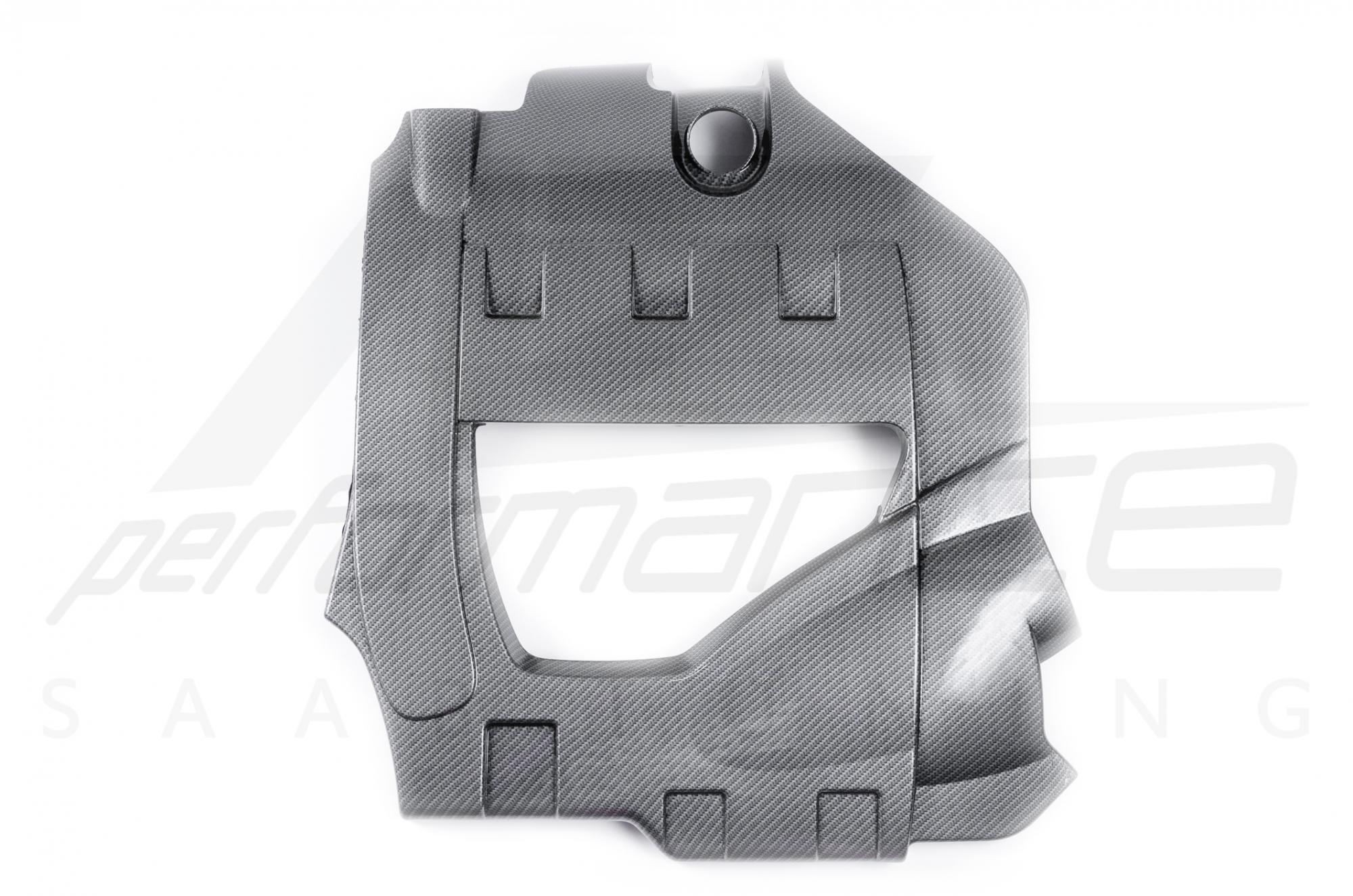 A-Zperformance Carbon-Silver Engine Cover SAAB 9-3 2.8T V6 B284