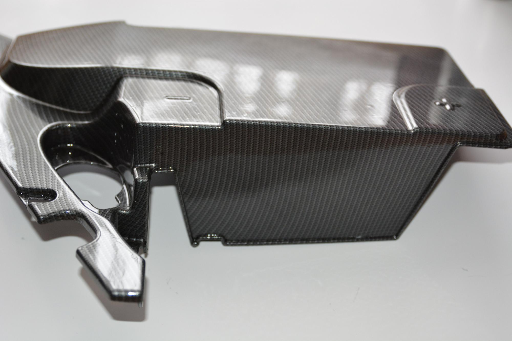 A-Zperformance karbon-ezüst akkumulátor fedél SAAB 9-3 2.0 benzin 2003-2007