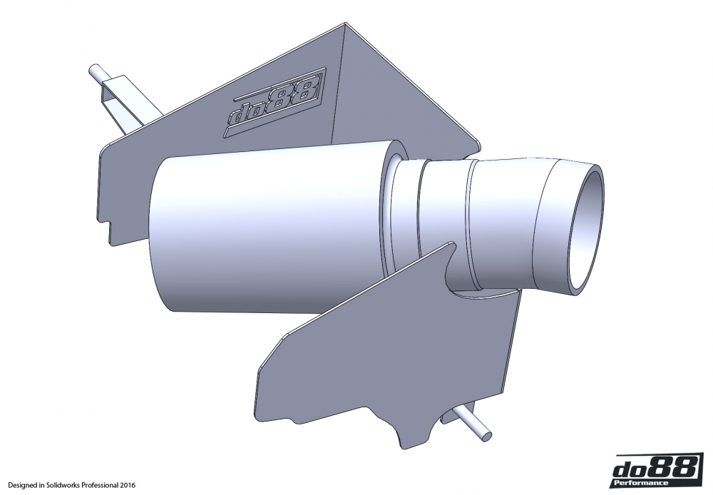 do88 airbox kit with AEM Dryflow air filter SAAB 9-3 2.8T V6