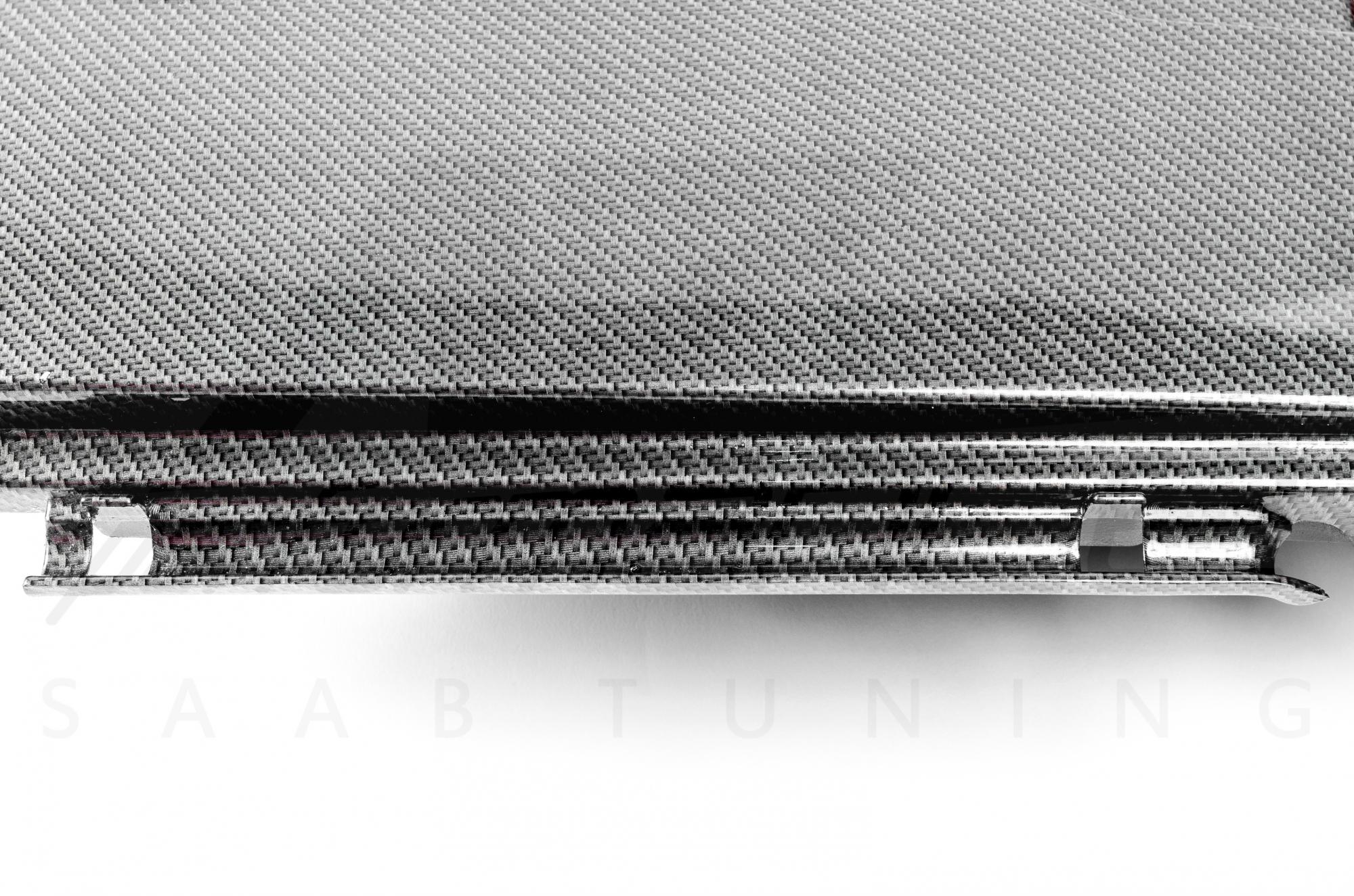 A-Zperformance karbon-ezüst akkumulátor fedél SAAB 9-3 2.0 benzin 2003-2007