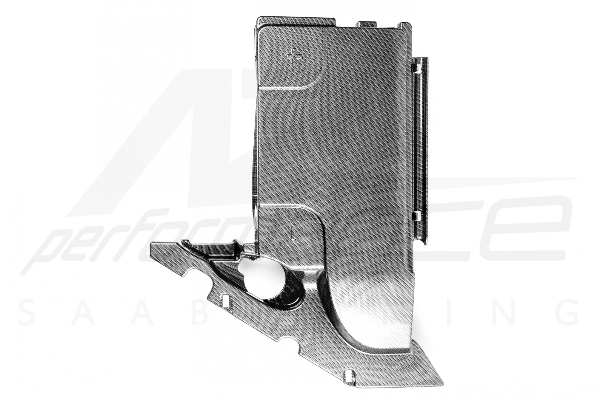 A-Zperformance karbon-ezüst akkumulátor fedél SAAB 9-3 2.0 benzin 2003-2007