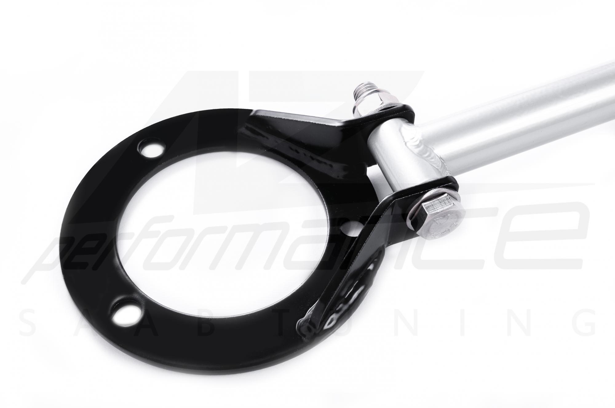 A-Zperformance strut brace SAAB 9‑3 Viggen Silver-Black