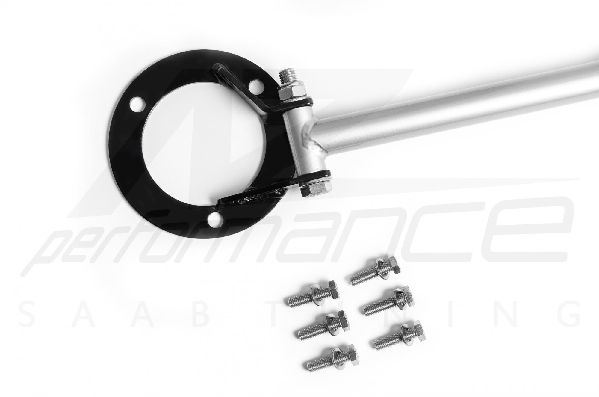 A-Zperformance Strut Brace SAAB 9-5 1997-2010 LHD RHD Silver
