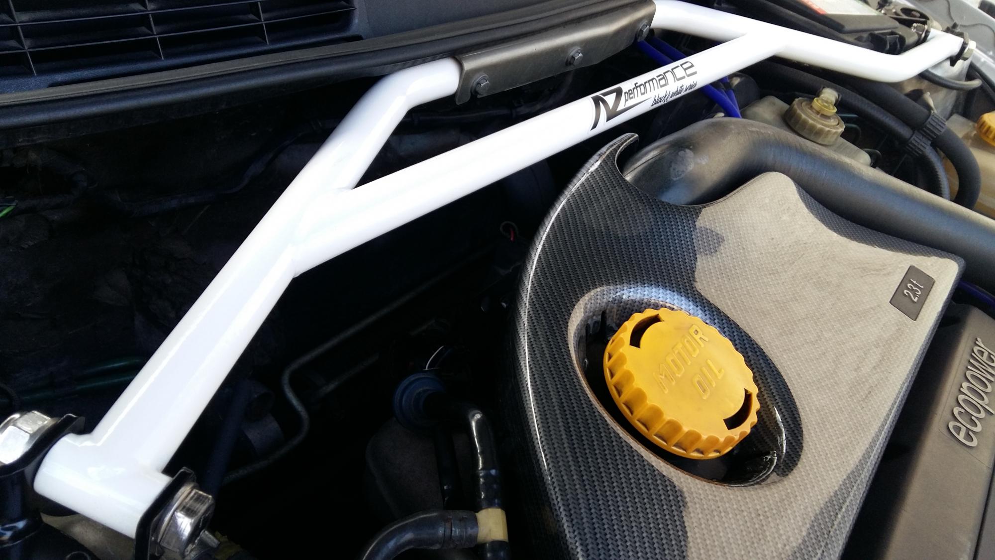 A-Zperformance antracit-karbon motorburkolat SAAB 9-3 9-5 2.0 2.3 benzin