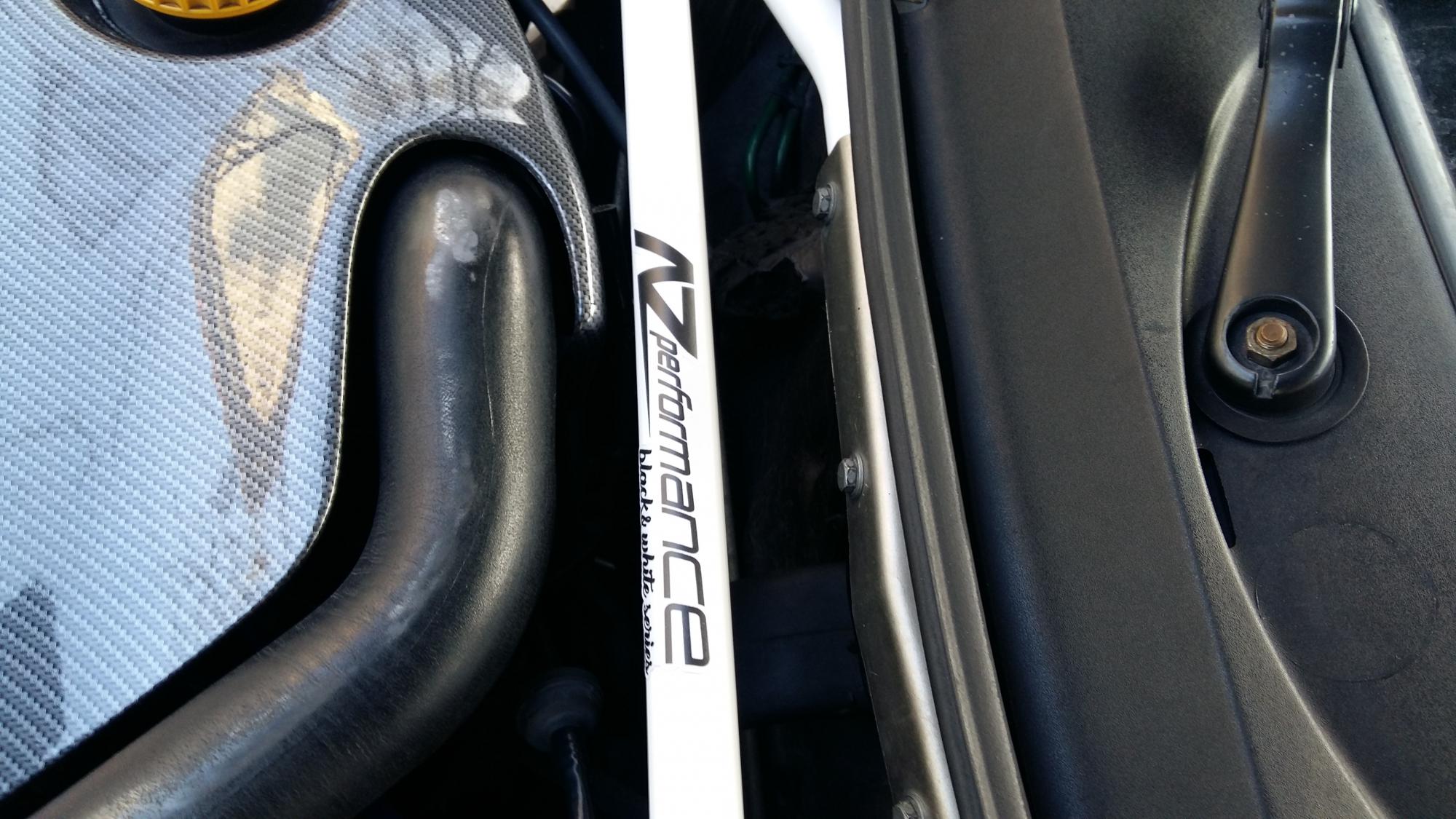 A-Zperformance antracit-karbon motorburkolat SAAB 9-3 9-5 2.0 2.3 benzin