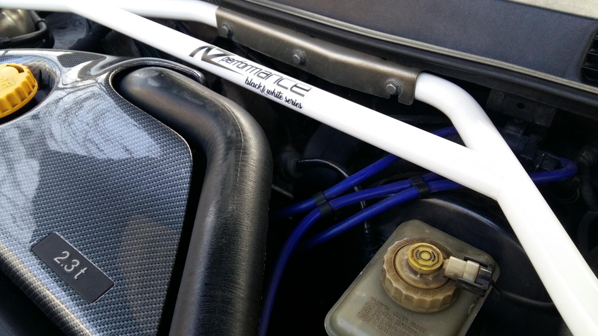 A-Zperformance antracit-karbon motorburkolat SAAB 9-3 9-5 2.0 2.3 benzin