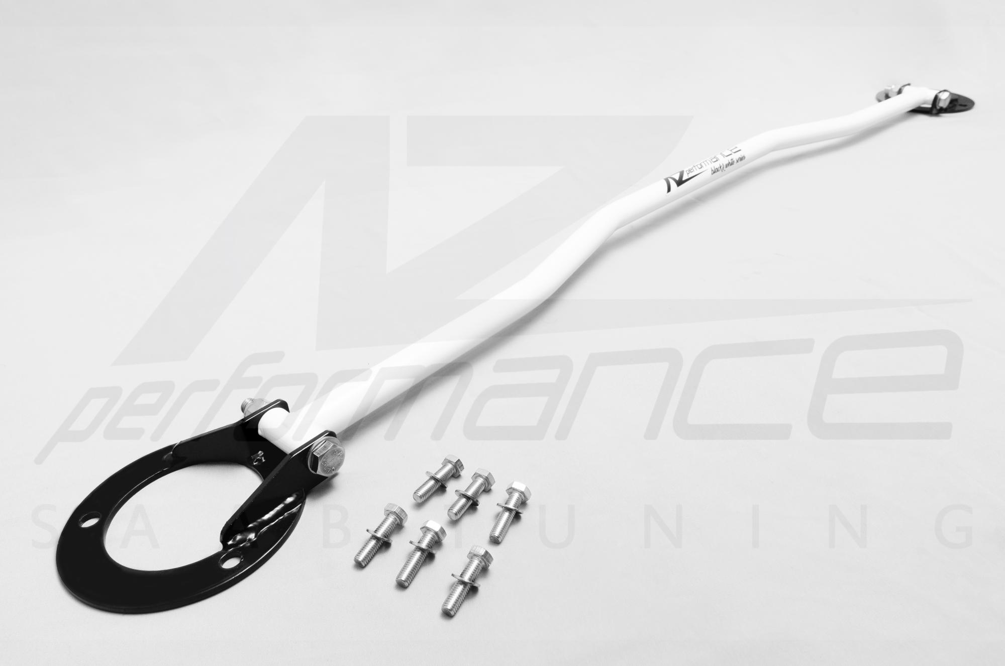 A-Zperformance Strut Brace SAAB 9-5 1997-2010 LHD RHD Black&White