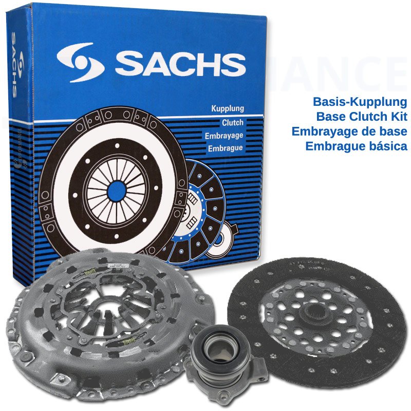 SACHS Performance Clutch Kit with Release Bearing SAAB 9-3 B207 5 sp 240mm