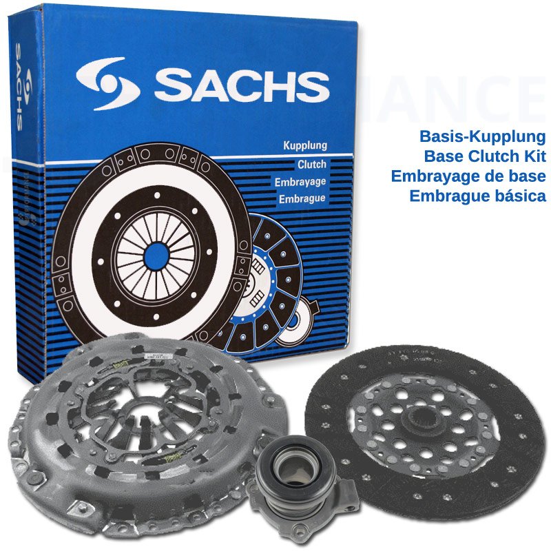 SACHS tuning kuplung készlet kinyomócsapággyal SAAB 9-3 B207 5 seb 240 mm