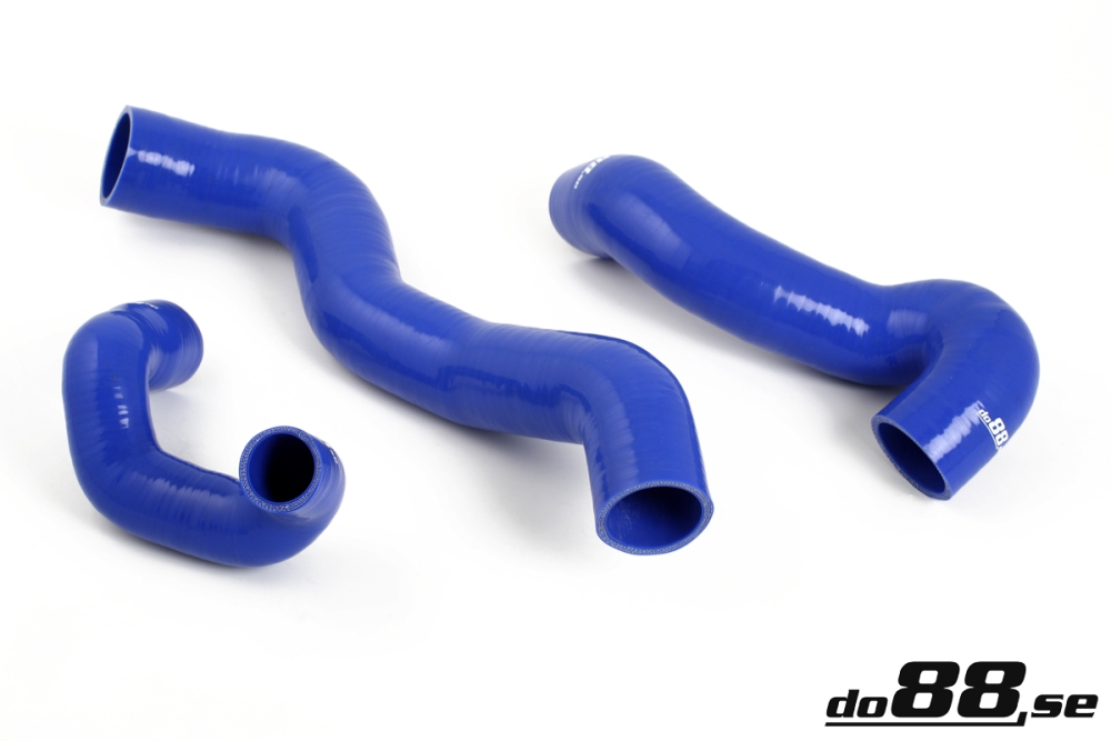 do88 cross-flow intercooler hose kit SAAB 900 9-3 Petrol 1994-1999 - Blue