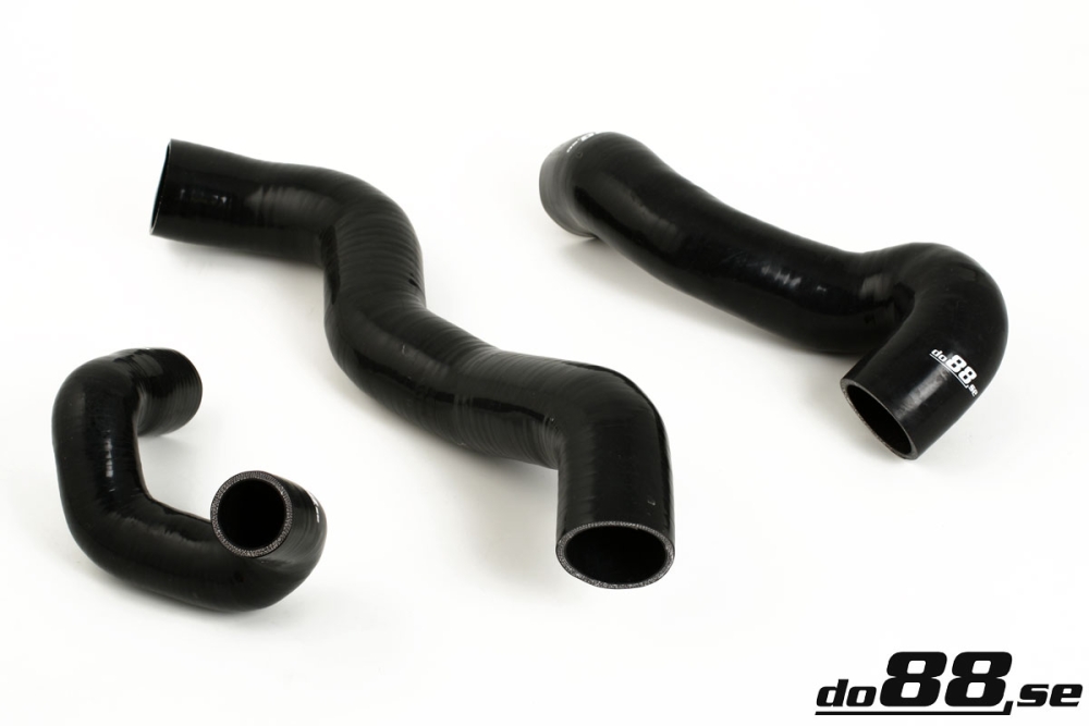 do88 cross-flow intercooler hose kit SAAB 900 9-3 Petrol 1994-1999 - Black