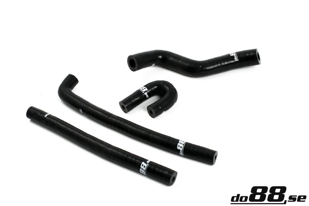 do88 Solenoid valve Crankvent hose kit SAAB 9-3 2003-2012 B207 - Black