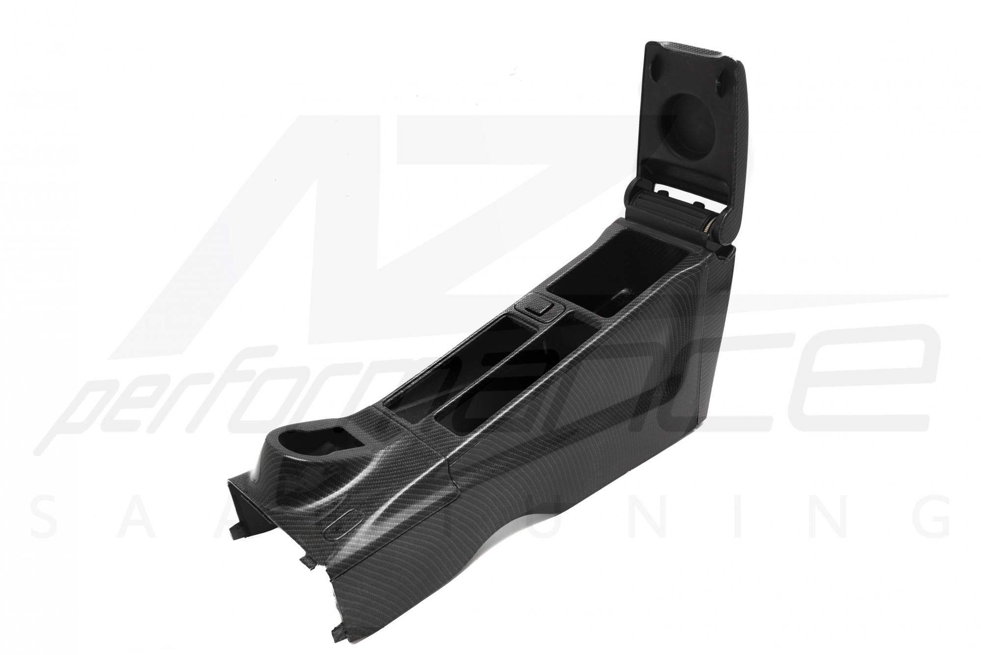 Carbon-Silver ignition center console SAAB 9-3 Viggen