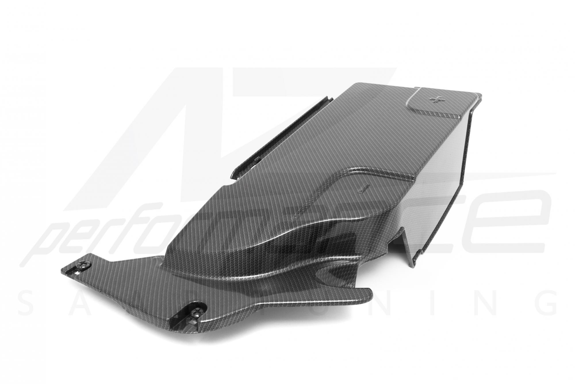 A-Zperformance Carbon-Silver Battery Cover SAAB 9-3 2008-2011