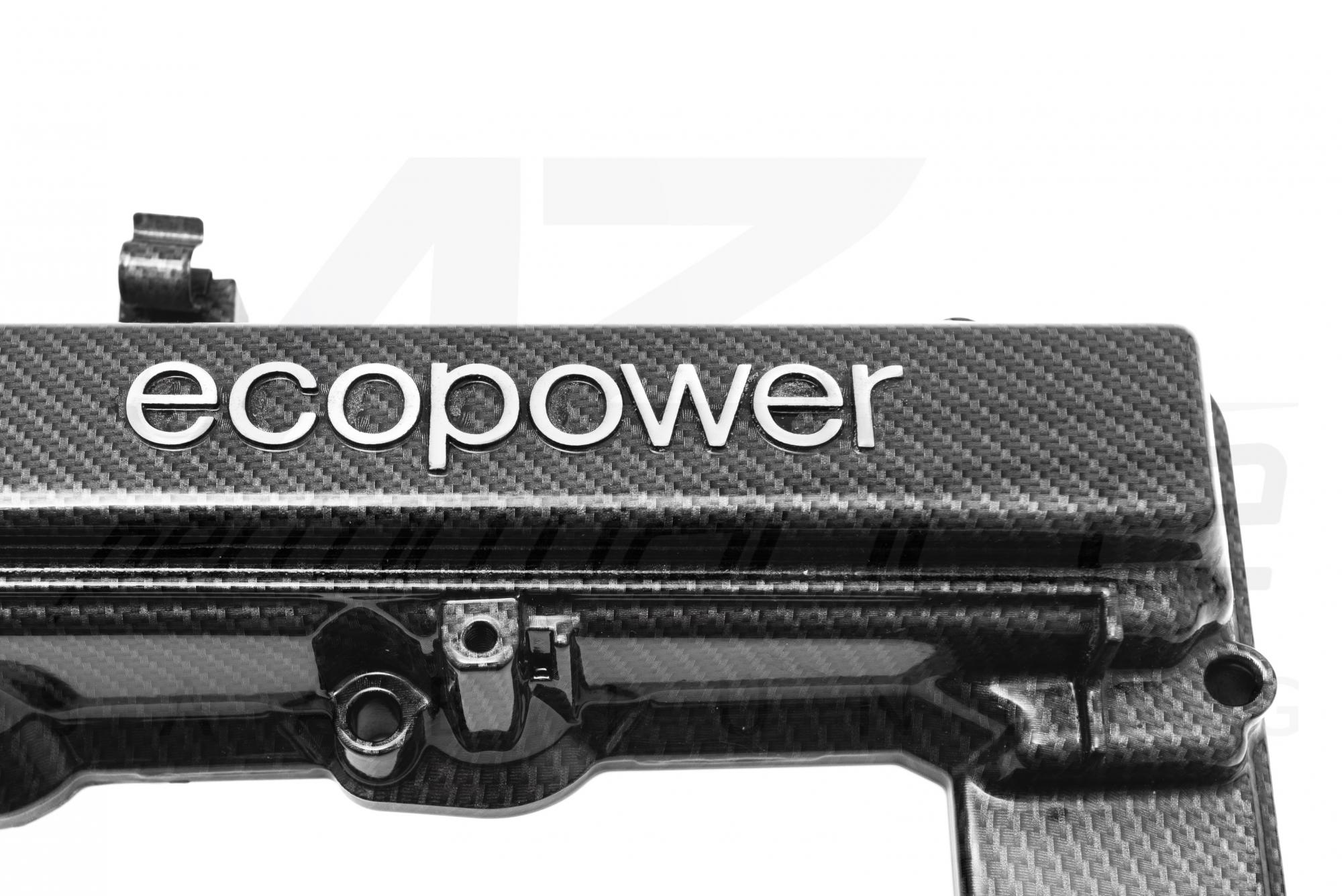 A-Zperformance Carbon-Silver ECOPOWER Valve Cover SAAB 9-5 2.0 2.3 Petrol 2004-2010