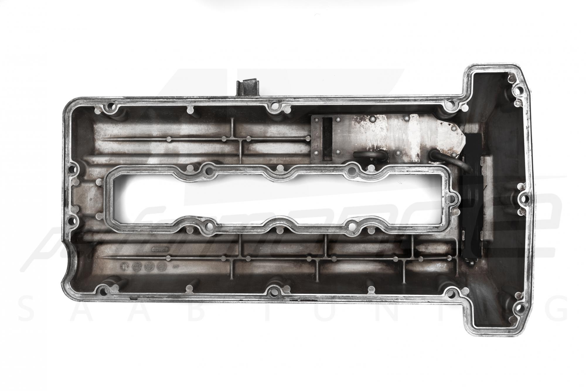 A-Zperformance Carbon-Silver ECOPOWER Valve Cover SAAB 9-5 2.0 2.3 Petrol 2004-2010