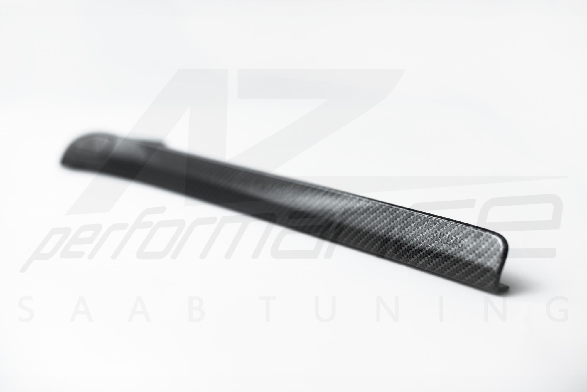 A-Zperformance Carbon-Silver Glove Box Trim without Key Hole 12767156 SAAB 9-3 2007-2012
