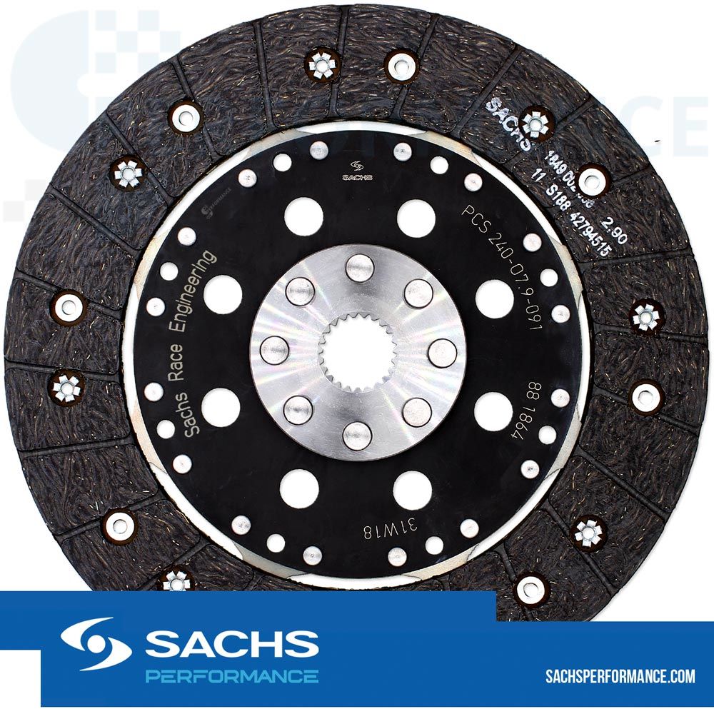 SACHS tuning kuplung készlet OPEL/SAAB 9-3 2.8T V6 550+ Nm 240 mm