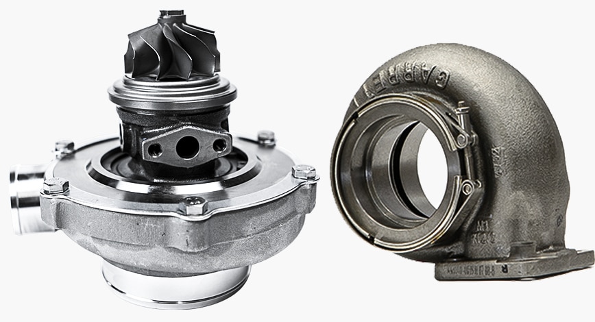 Garrett GTX2867R Generation II turbo charger with V-band 275-550HP