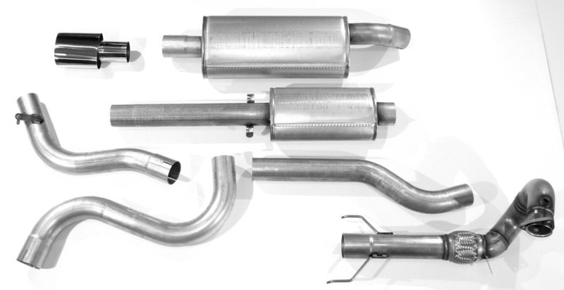 JT sport kipufogó katalizátor nélkül 2 dobbal SAAB 900 9-3 1994-2002