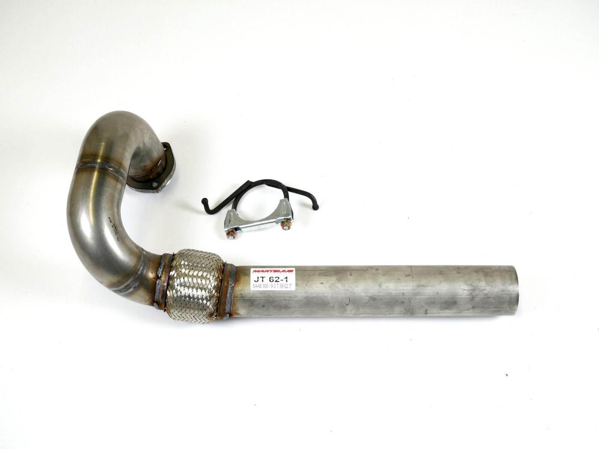 JT 3"/76mm Sport Exhaust Downpipe SAAB 900 9-3 2.0 2.3 Petrol 1994-2002