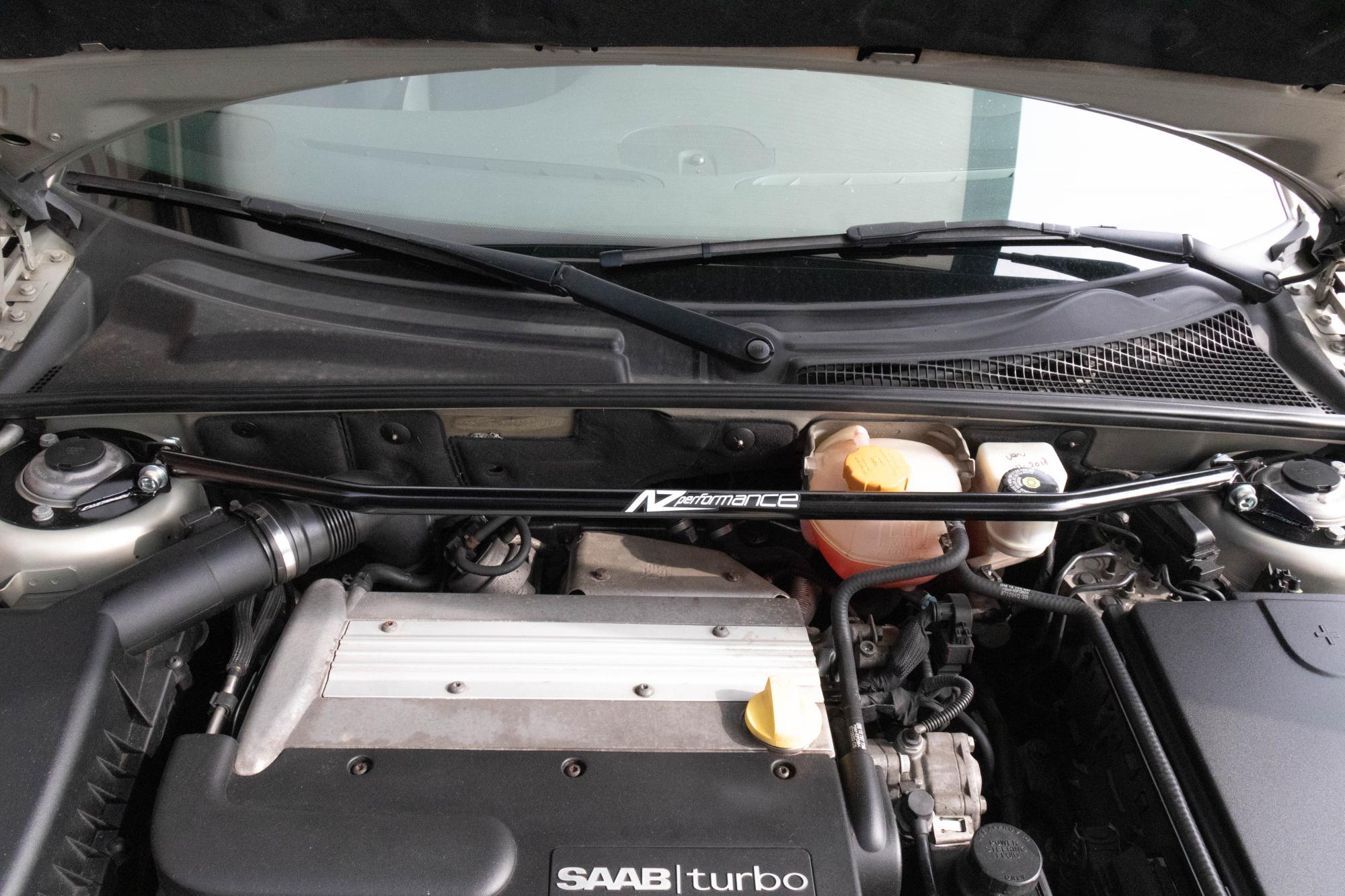 A-Zperformance Strut Brace SAAB 9-3 1.8 2.0 benzin 1.9 dízel 2003-2012 Black