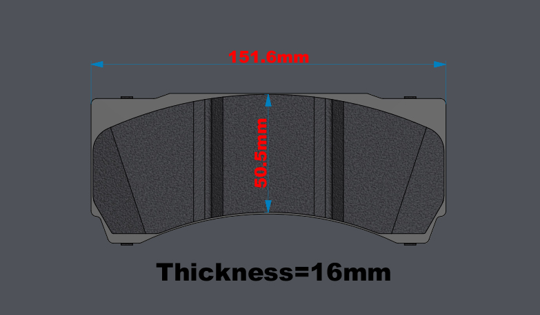 D2 356 mm fix tárcsás ÜREGES, UTCAI 6-dugattyús első fékszett SAAB 900 9-3 9-5